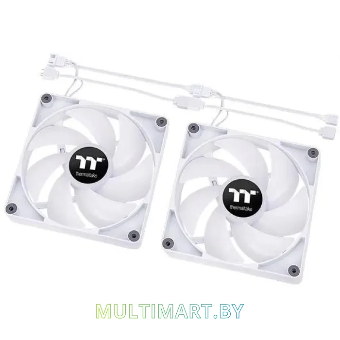 Набор вентиляторов Thermaltake CT120 ARGB Sync White 2-Fan Pack (CL-F153-PL12SW-A)